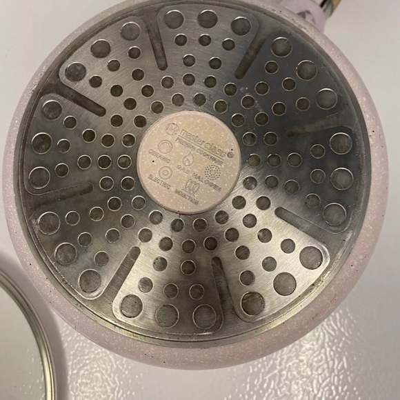 Masterclass Cookware Premium Collection 1.5qt 6.5” Saucepan Pot Lavender Purple - Picture 8 of 12